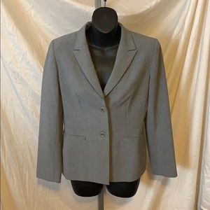 Gray size 2 Casual Corner 2 button blazer